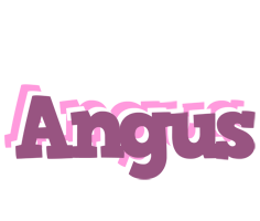 Angus relaxing logo