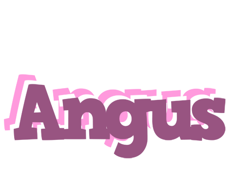 Angus relaxing logo