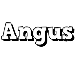 Angus snowing logo