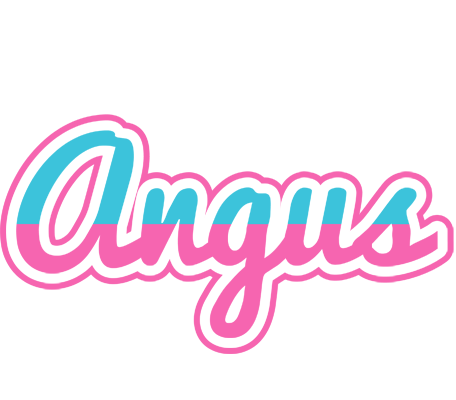 Angus woman logo