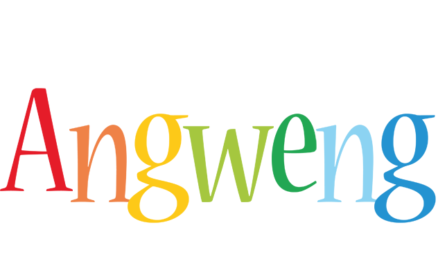Angweng birthday logo