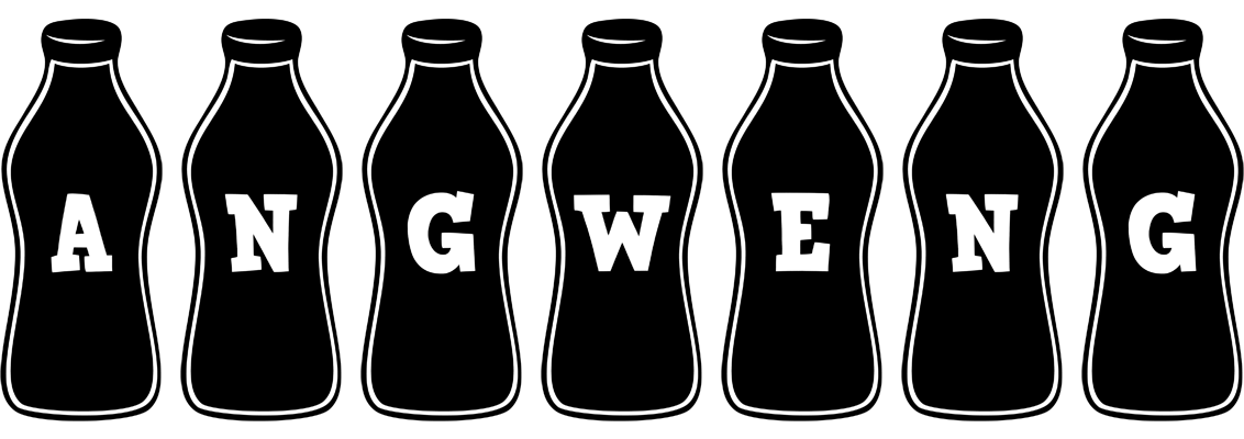Angweng bottle logo