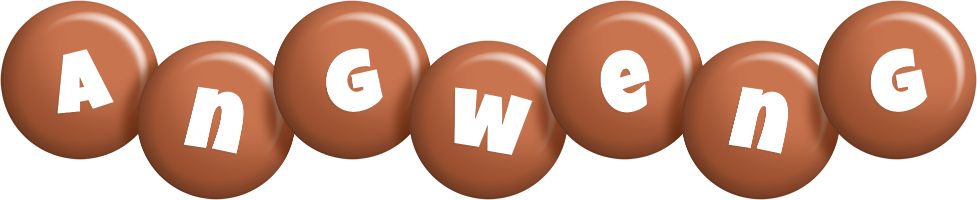 Angweng candy-brown logo