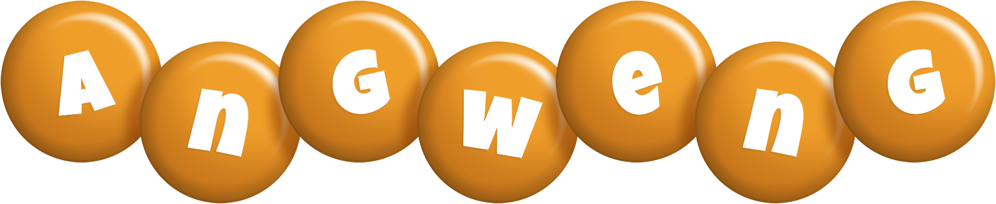 Angweng candy-orange logo
