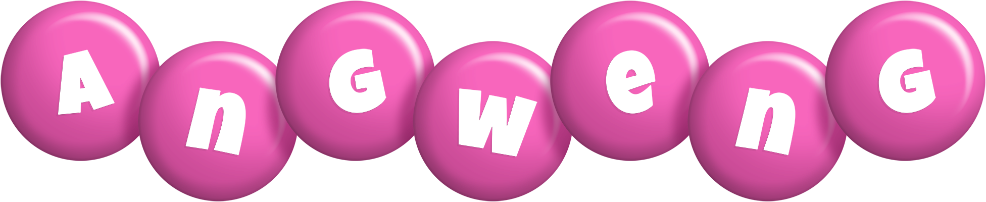 Angweng candy-pink logo