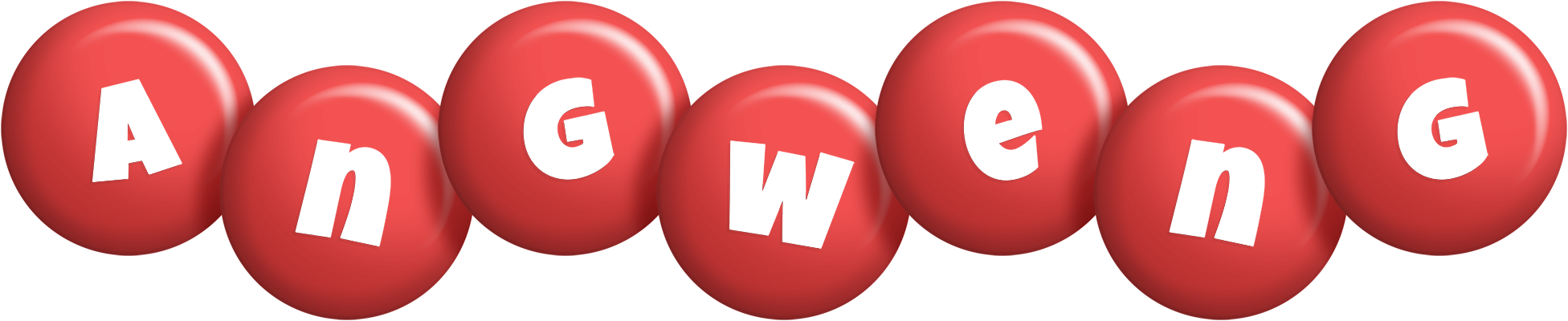 Angweng candy-red logo