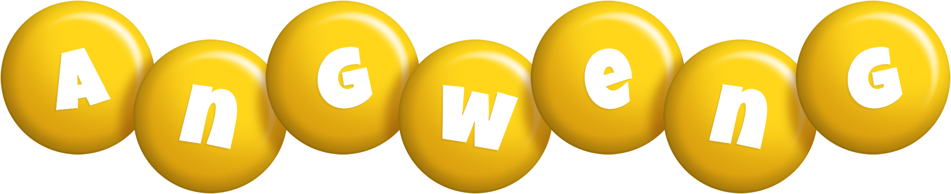 Angweng candy-yellow logo
