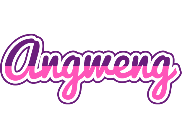 Angweng cheerful logo