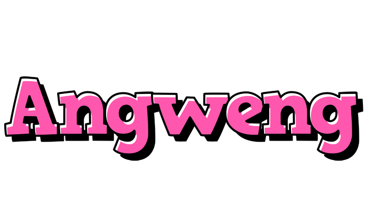 Angweng girlish logo