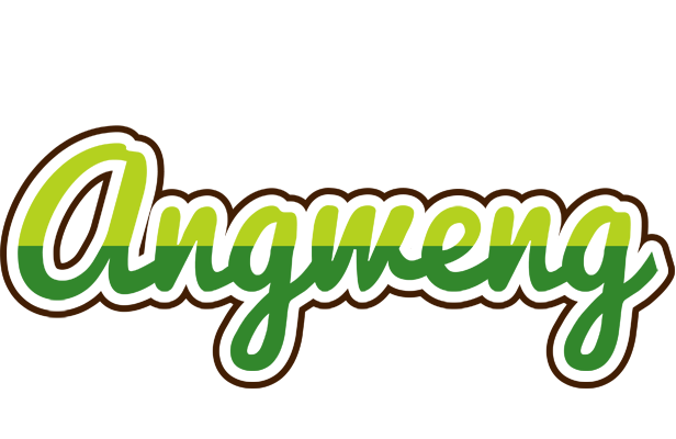 Angweng golfing logo