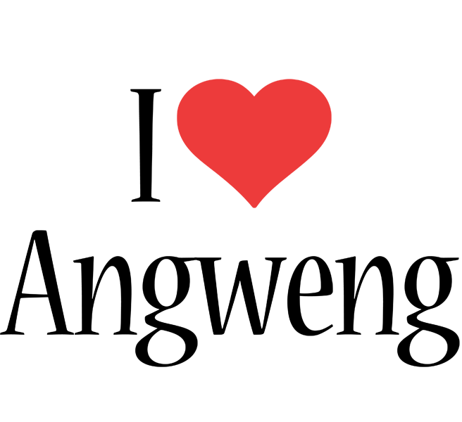 Angweng i-love logo