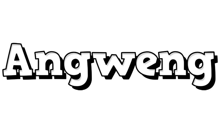 Angweng snowing logo