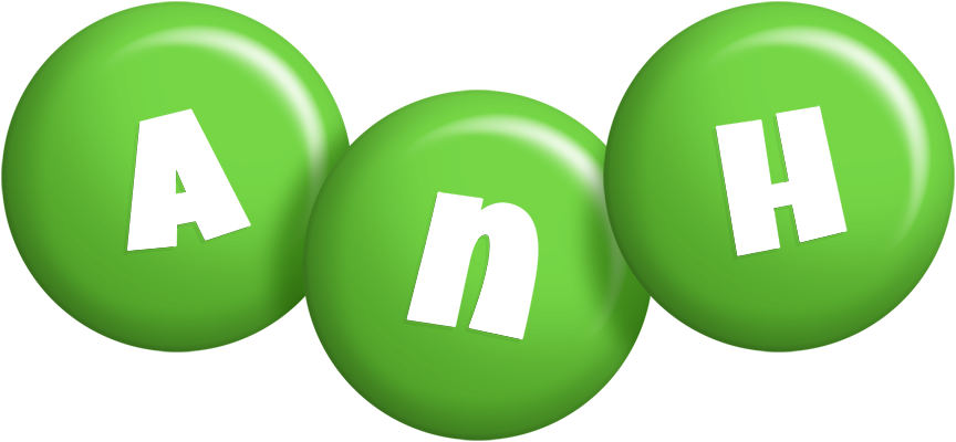Anh candy-green logo