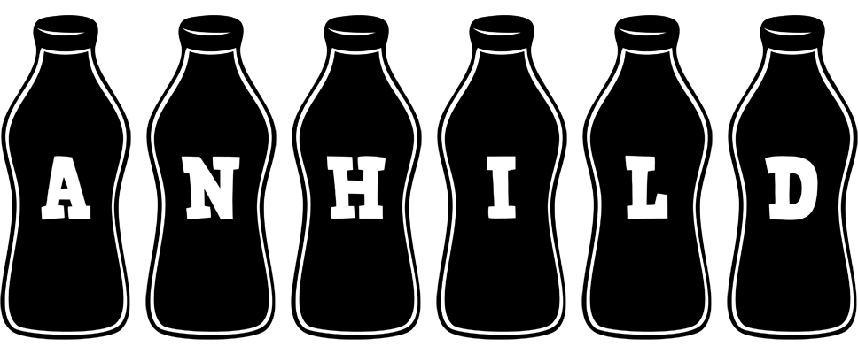 Anhild bottle logo
