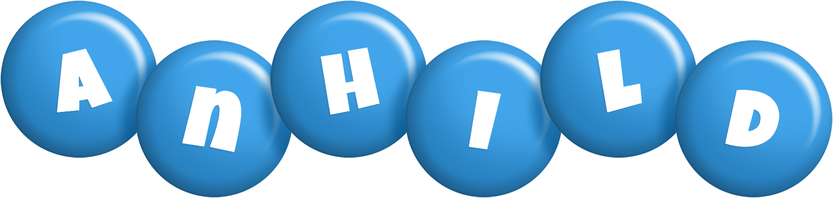 Anhild candy-blue logo