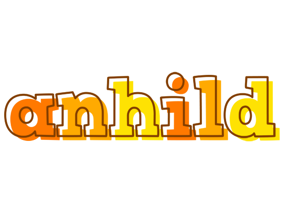 Anhild desert logo