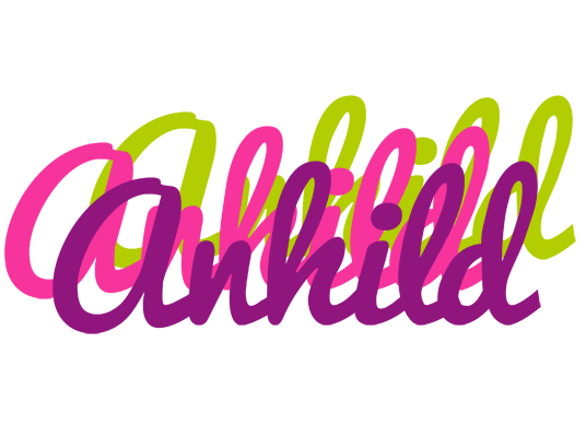 Anhild flowers logo