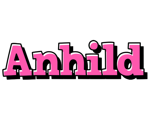 Anhild girlish logo