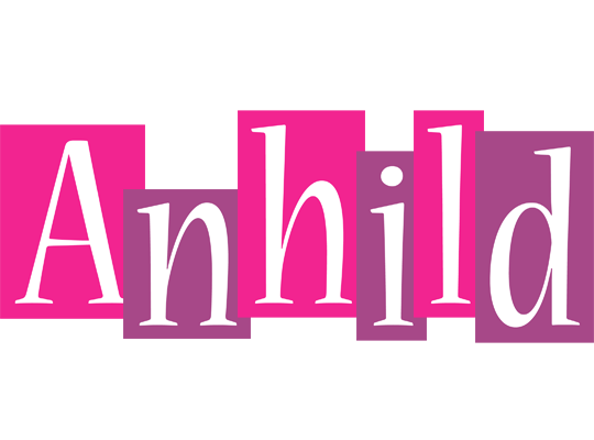 Anhild whine logo