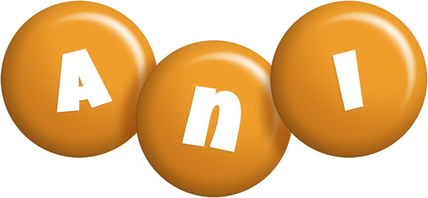 Ani candy-orange logo
