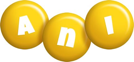 Ani candy-yellow logo