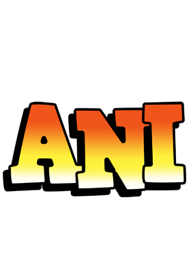 Ani sunset logo