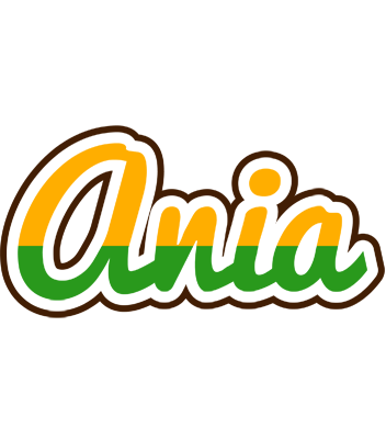 Ania banana logo