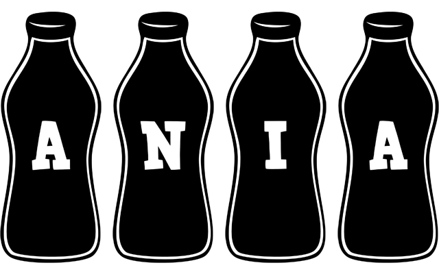 Ania bottle logo