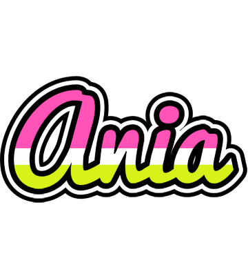 Ania candies logo