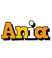 Ania cartoon logo