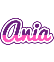 Ania cheerful logo