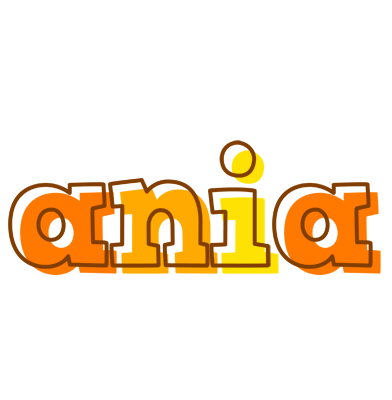 Ania desert logo
