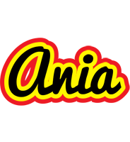 Ania flaming logo