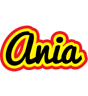 Ania flaming logo