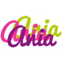 Ania flowers logo