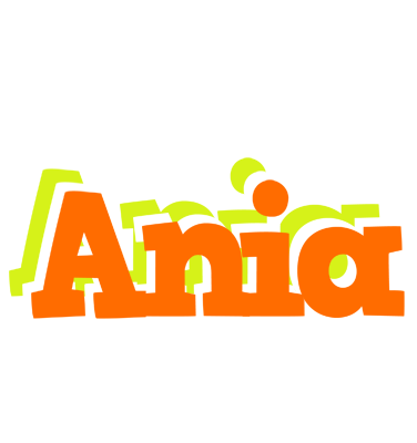 Ania healthy logo