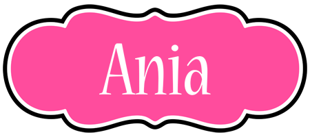 Ania invitation logo