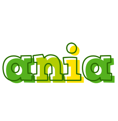 Ania juice logo