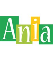 Ania lemonade logo