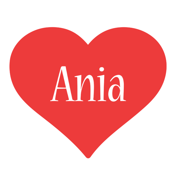 Ania love logo