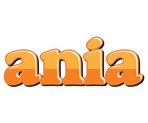 Ania orange logo