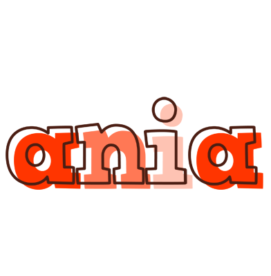 Ania paint logo