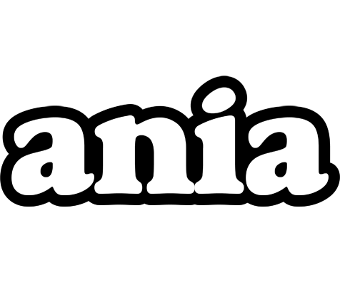 Ania panda logo