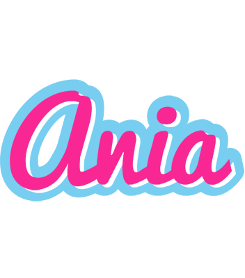 Ania popstar logo