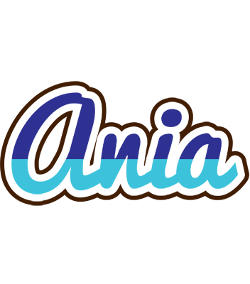 Ania raining logo