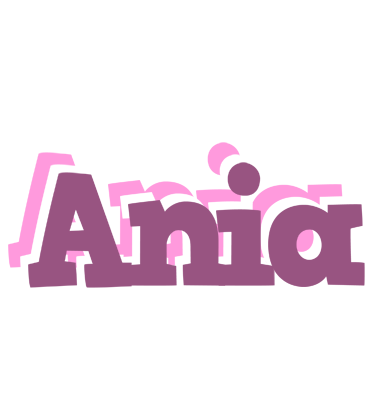 Ania relaxing logo