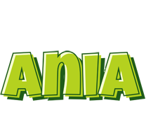 Ania summer logo