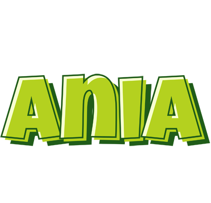 Ania summer logo