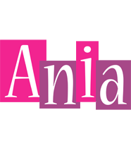 Ania whine logo