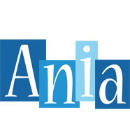 Ania winter logo